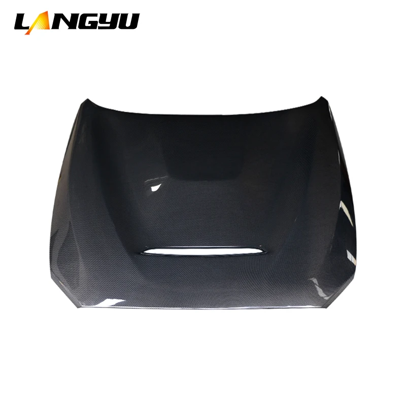 Langyu Vehicle Exterior Accessories Front Bonnet Carbon Fiber Engine Cover For BMW M2 F87 GTS Style Engine Hood