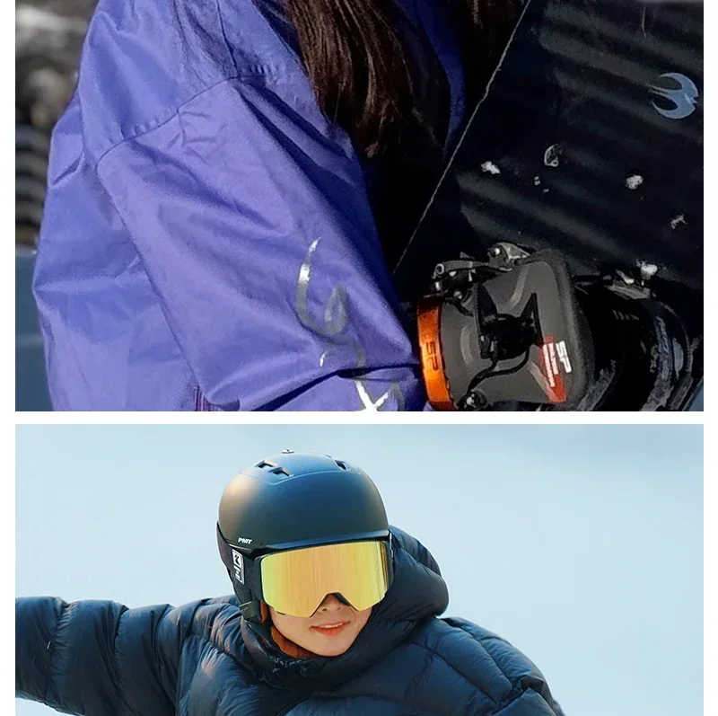 Kapvoe Hot Flip Over Magnetische Photochrome UV400 Schneebrille Ski Herren Schneemobil Antibeschlag Snowboardbrille Damen Skiausrüstung – Detail 29