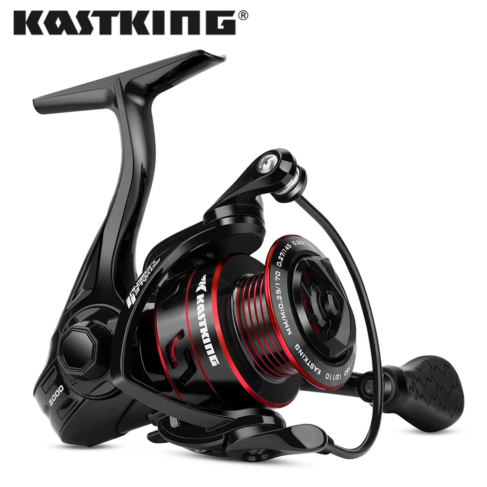 KastKing Royale Legend II Fishing Reel 5.2:1 Spinning Reel, Up to 12KG of Carbon Drag, 5+1 Stainless Steel Ball Bearings