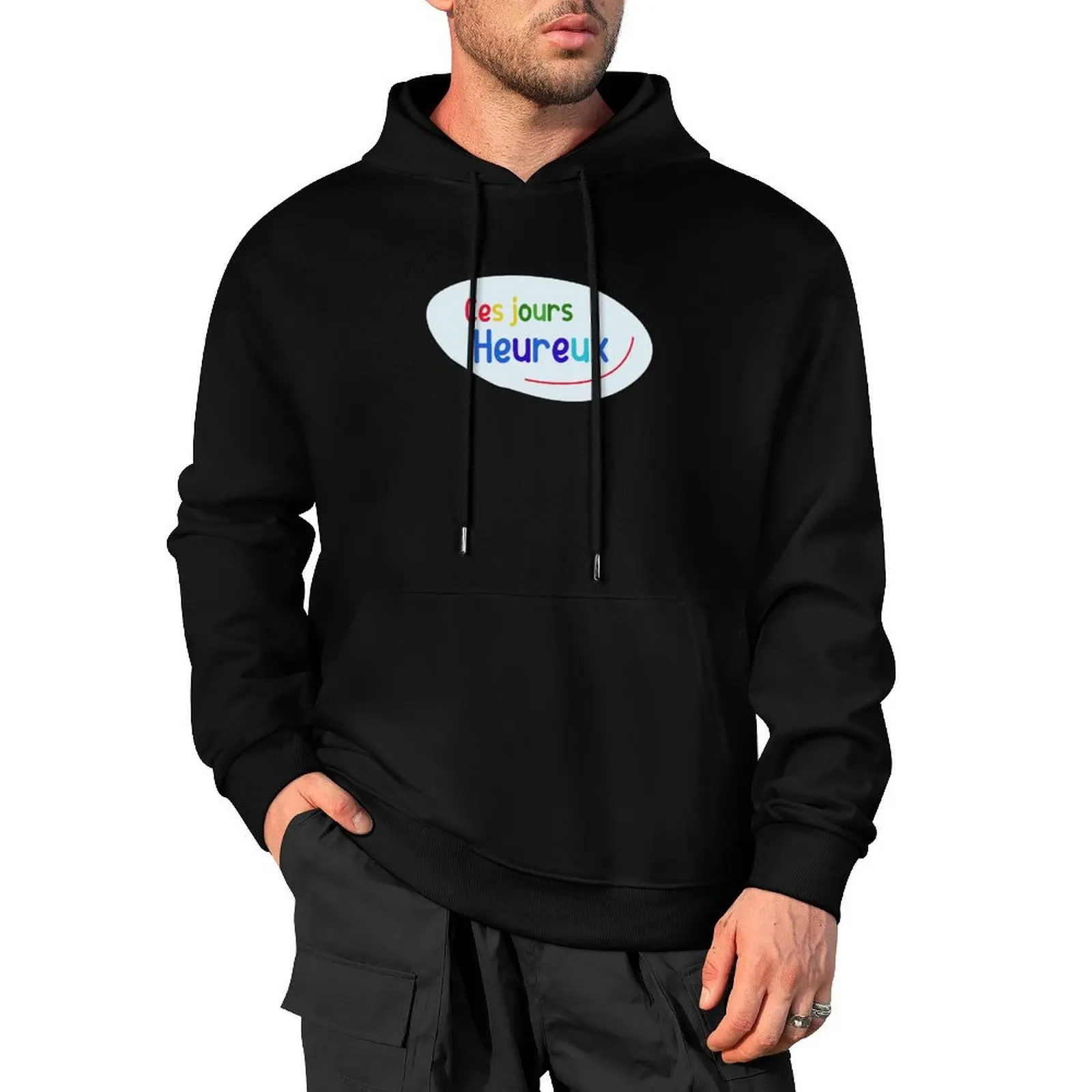 

Our happy days - animators Pullover Hoodie men clothes streetwear men hooded shirt men's coat hoodie