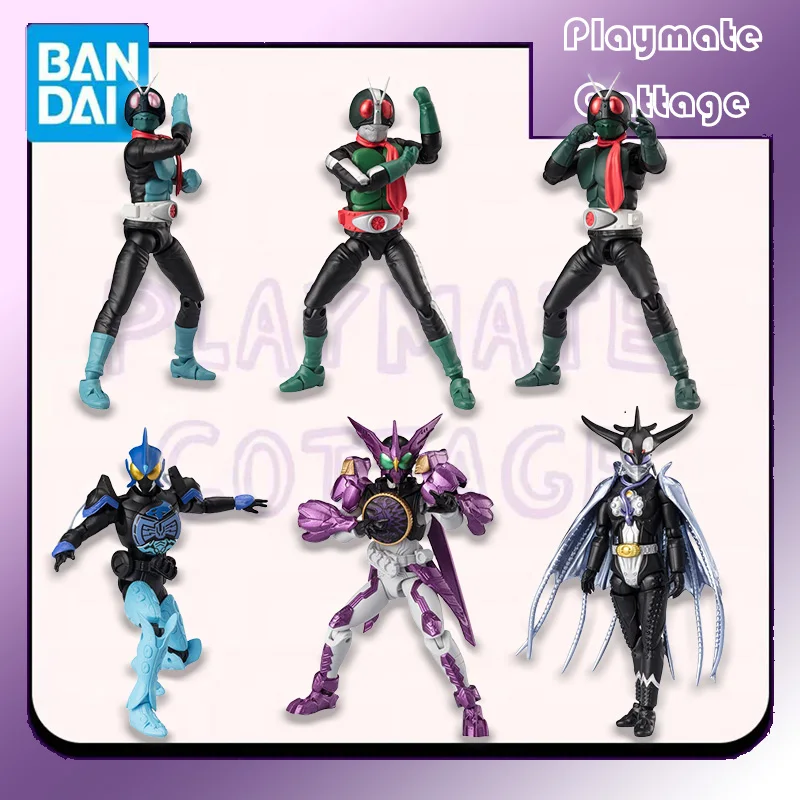 

В наличии BANDAI Original Kamen Rider Shokugan SHODO-XX 10 Old No 1 No 2 Mezool Water System Аниме Фигурка Модель Игрушка в подарок Дети