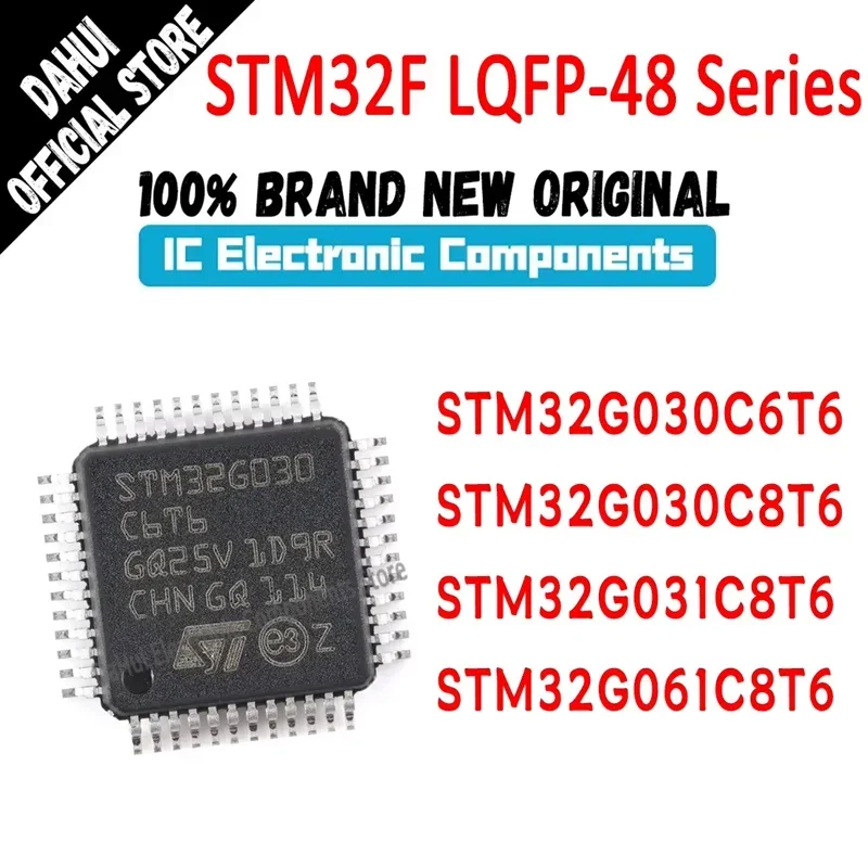 

STM32G030C6T6 STM32G030C8T6 STM32G031C8T6 STM32G061C8T6 STM32G030C6 STM32G030C8 STM32G031C8 STM32G061C8 STM IC MCU Chip LQFP-48