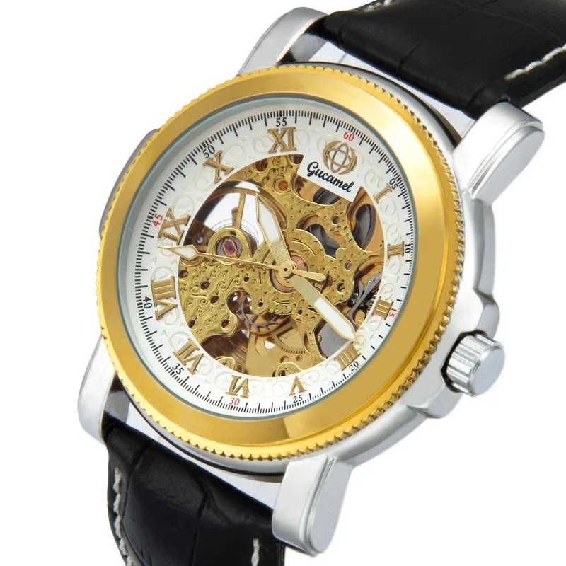 

Vintage Style Automatic Mechanical Watch | Men's Business Timepiece | Self-Winding Movement