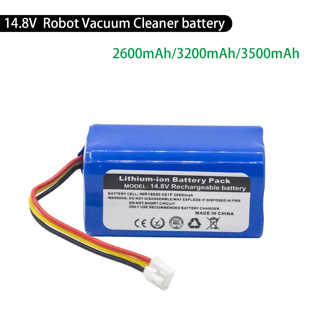 14.8V 3500mAh li-ion battery For LIECTROUX C30B XR500 E30 Proscenic 800T 830P 820P 820T 820S 820 Robot Vacuum Cleaner battery