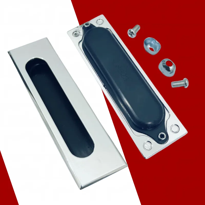 

2 PCS LS523 Wholesale Luxury Furniture Hardware Hidden Handle Zinc Alloy Shoe Drawer Handle Furniture Zinc Alloy Cabinet Handle