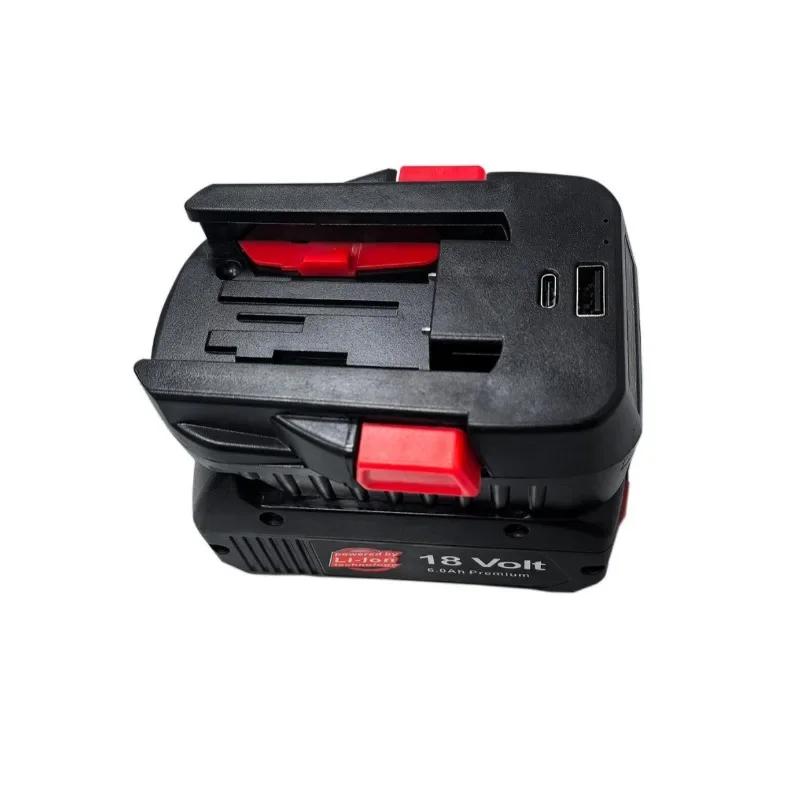 

Адаптер для аккумулятора Milwaukee 18 В и Dewalt 20 В DM18V18 для аккумулятора Milwaukee V18 18 В NI-CD (с портом типа C)