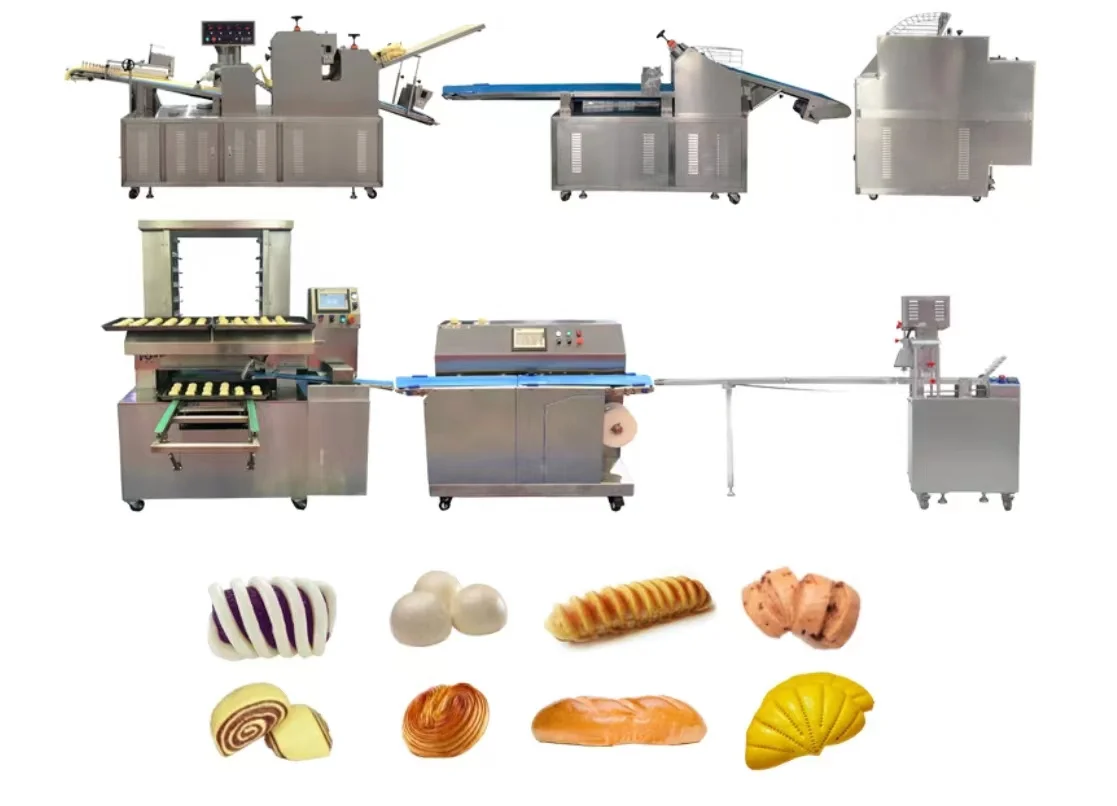 Mini Bread Making Line Easy Operation Ideal for Family Bakery Produce Small Batch Fresh Bread