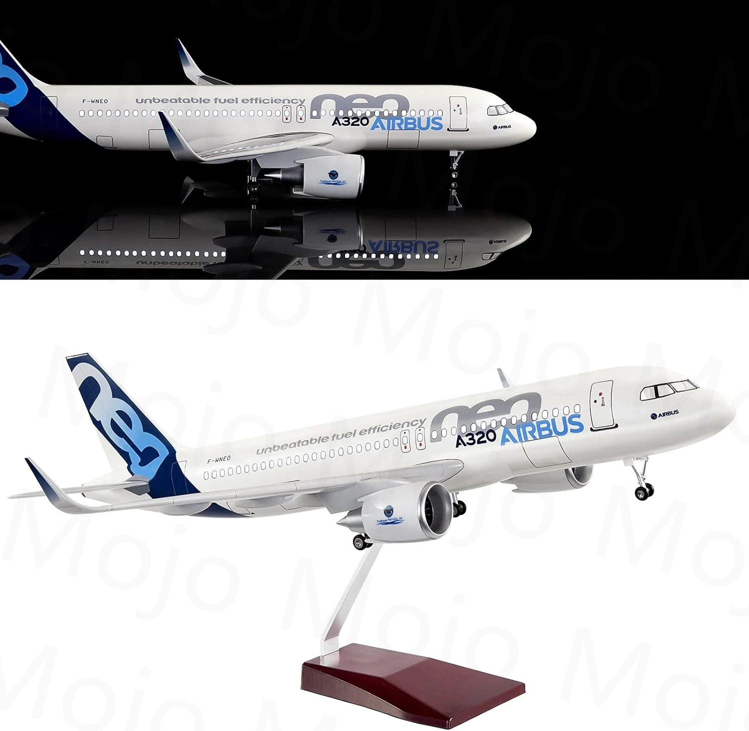 1:80 Scale 47cm A320 Model 320 Airplane Airbus Model Planes Metal Airlines Plane Models Display Diecast Aircraft for Collecti