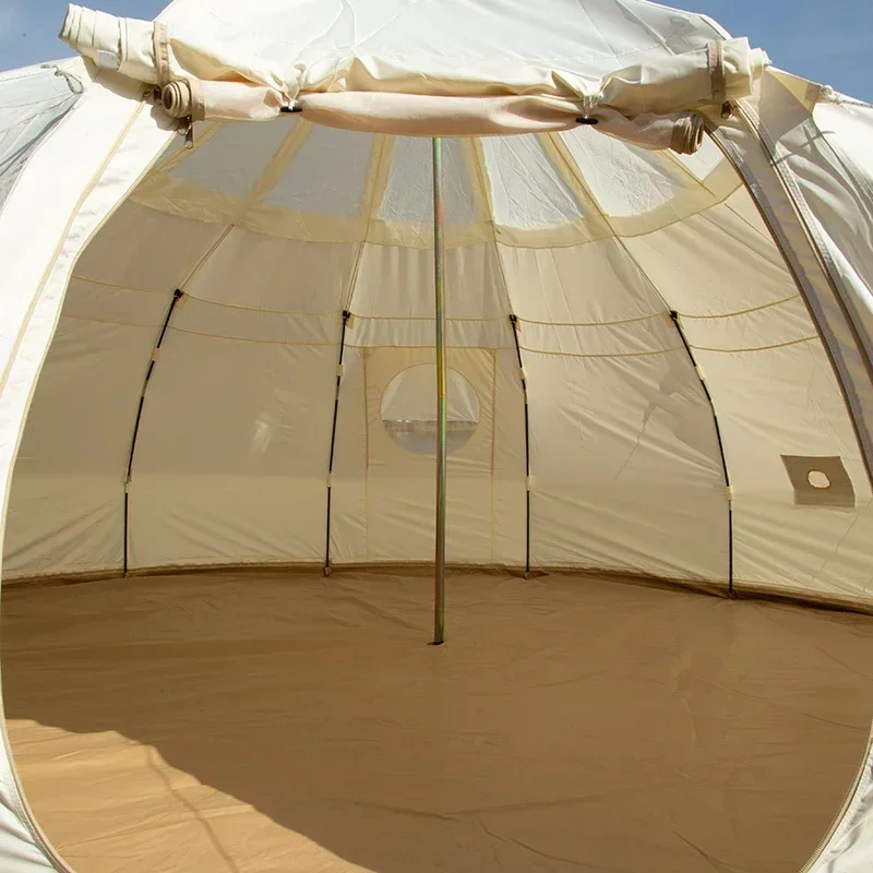 Outdoor Luxury Camping Star Tent, Glamping Mongolian Yurt, Popularny model w USA, Wodoodporna ochrona przed słońcem, Namiot z kopułą powietrzną