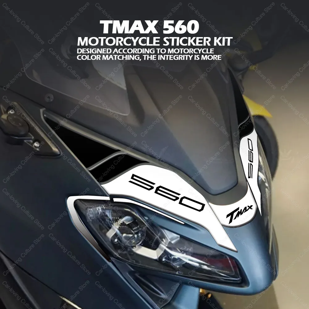 

For TMAX 560 tmax560 Motorcycle Accessories Tank Pad Protector 3D Epoxy Resin Sticker Motorcycle Sticker Kit