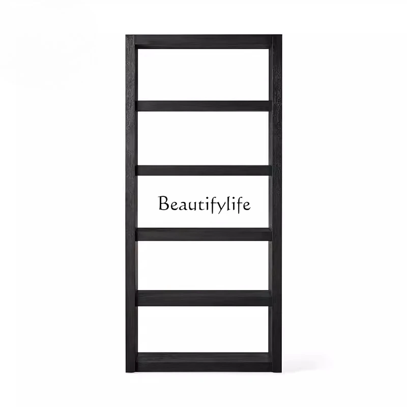 

American rural bookcase multi-layer simple book shelf floor storage rack