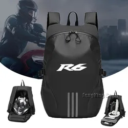 Mochila impermeable para casco de motocicleta, bolsa de viaje de gran capacidad para Yamaha YZFR6 YZF R6 R6S Knight