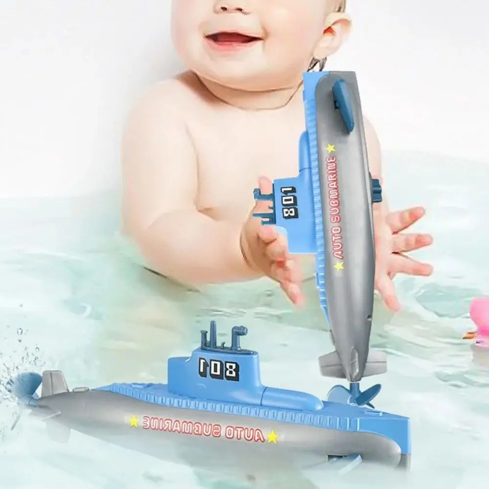 

Spring Playing Submarine Toys Cute Water Spray Submarine Bath Shower Toys Lightweight Diver Summer Water Playing Toys Kids