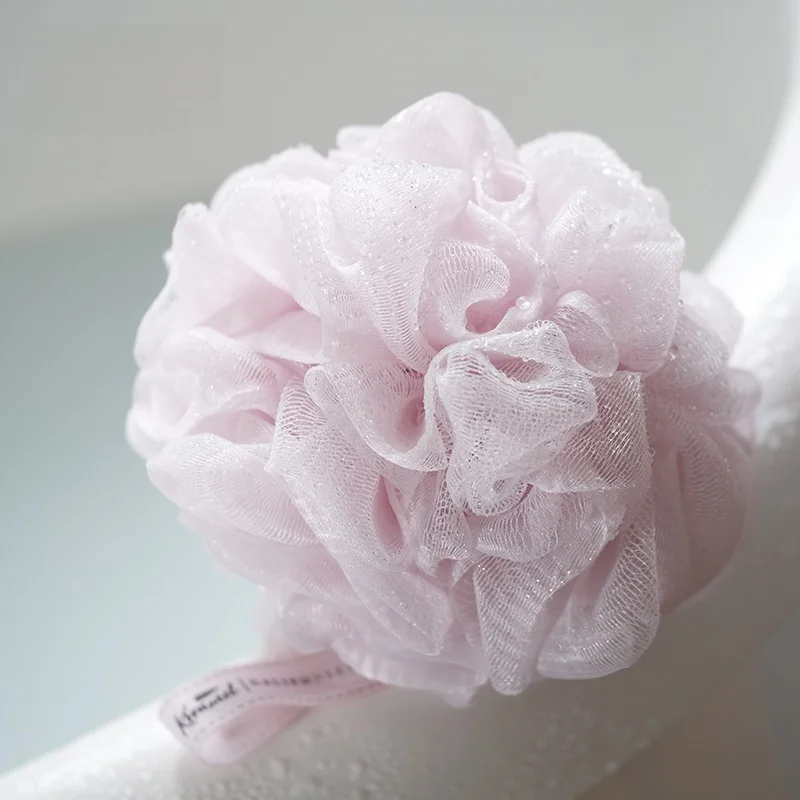 

KRRAMEL Luxury Bath Ball Ultra Soft Fong Exquisite Personal Hygiene Cleaning Tool Body Care Bath Flower