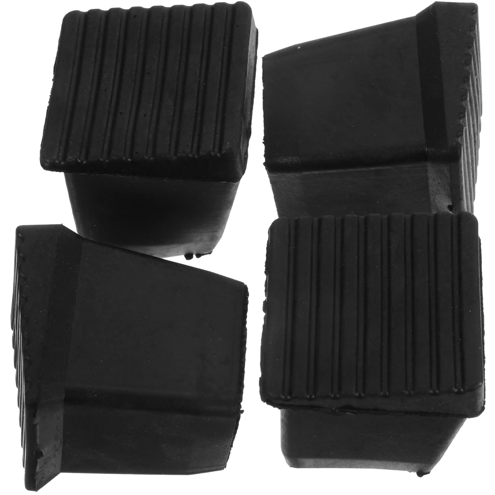 

4Pcs Ladder Feet Pads Non-Slip Silicone Bumpers Durable Floor Protectors Anti-Scratch Sturdy Ladder Feet Protectors