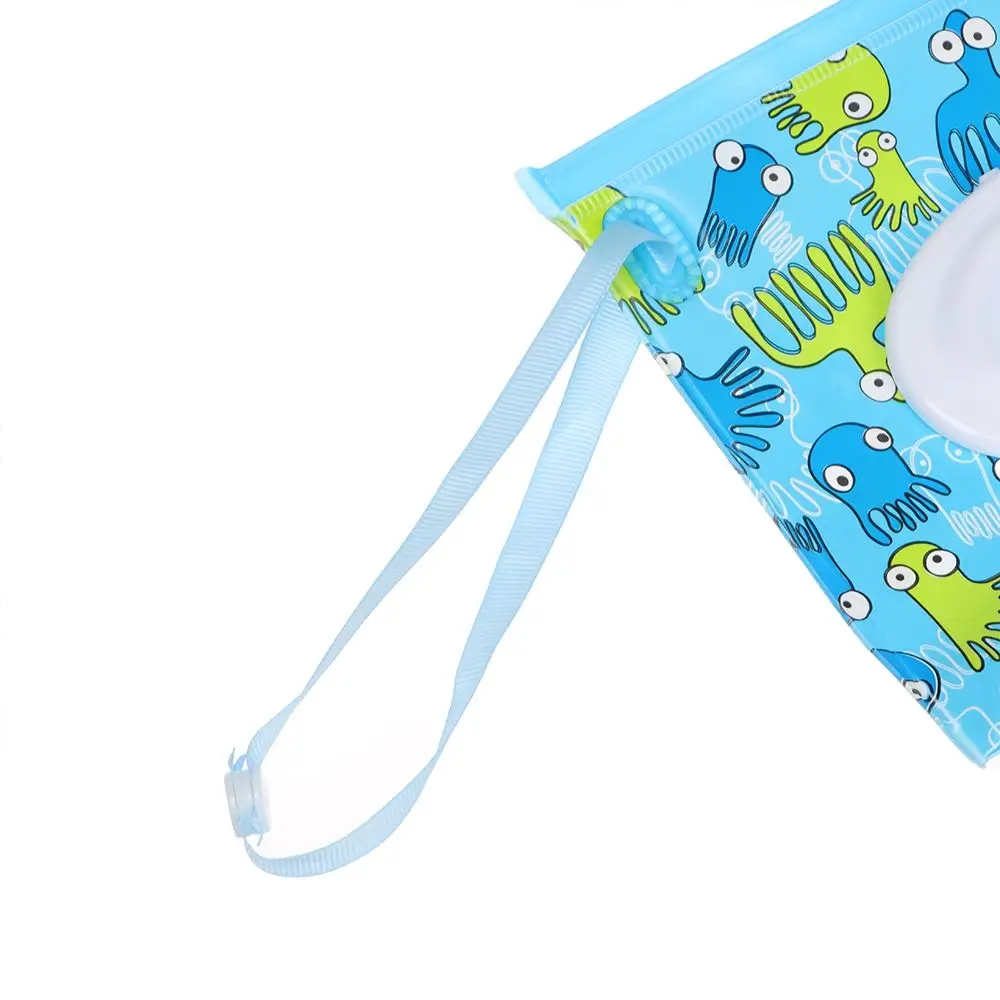 Bonito Leve Wet Wipes Bag, Portátil, Eco-friendly, Reutilizável, Caso de Viagem, Limpa Recipiente