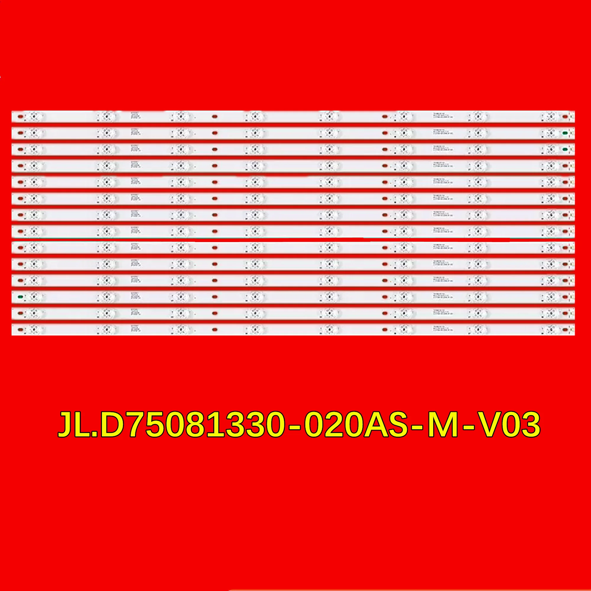 Led Tv Backlight Strip Voor 75t82 Lu75c51 3p75p3011-A00375p3017 JL.D75081330-020AS-M-V03