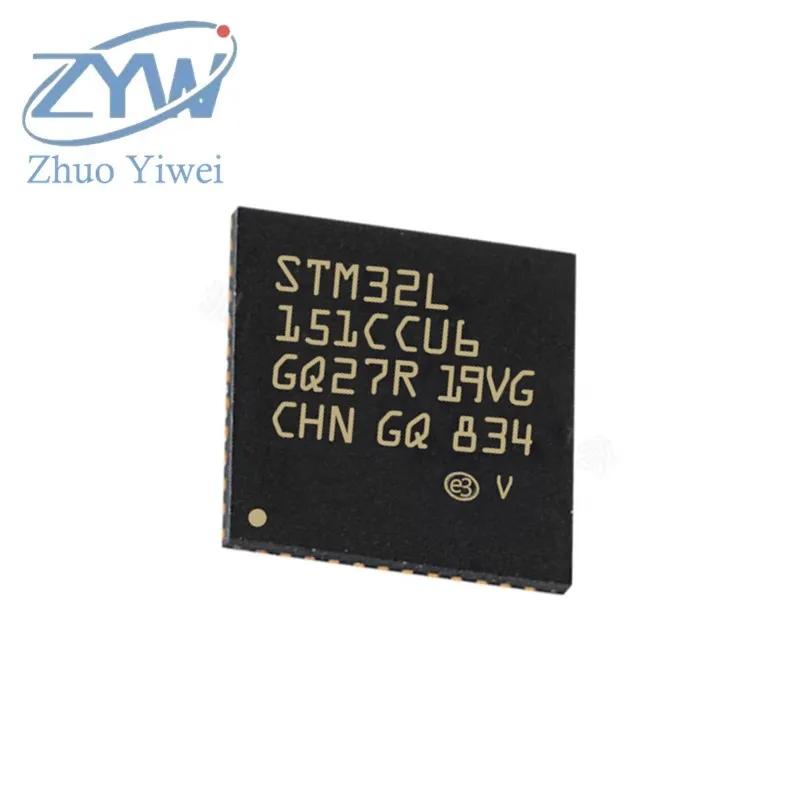 STM32L151CCU6 UFQFPN-48, STM32L, STM32L151, STM32L151CCU, 32MHz, 256KB, ARM Cortex-M3, microcontrolador MCU de 32 bits, nuevo y original