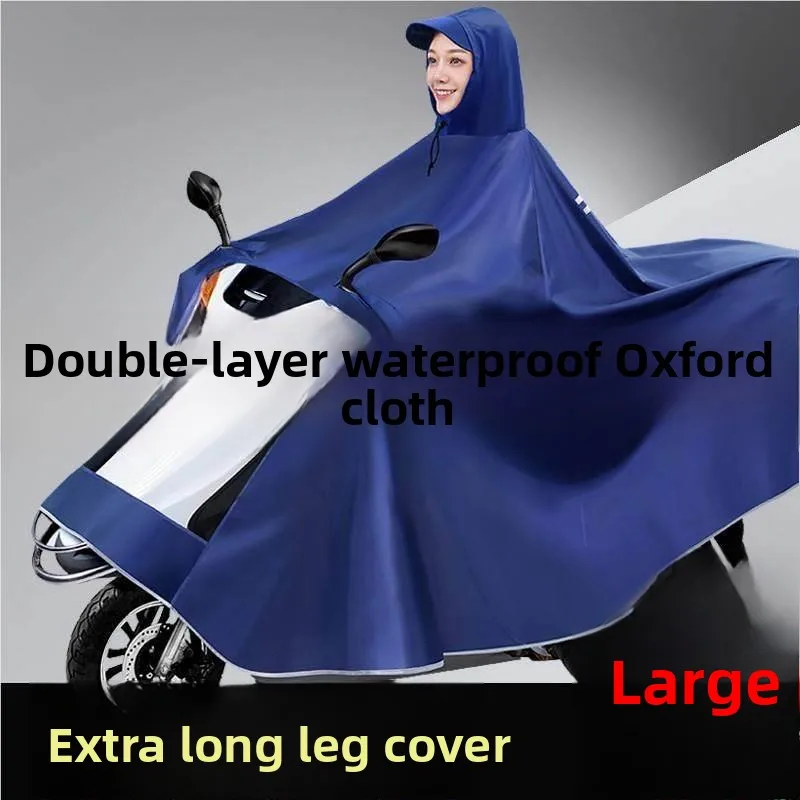 

Haojue AFR UY Pedal Five Sheep 125 Motorcycle Raincoat Women's Double Men's Single Double Motorcycle...