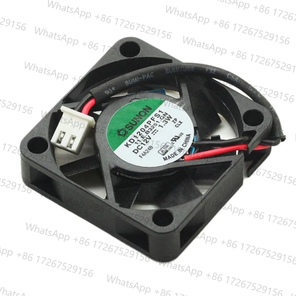 40mm Case Fans For Sunon Kd1204pfs1 4010 4cm 12V 1.3W two wire large air volume cooling fan
