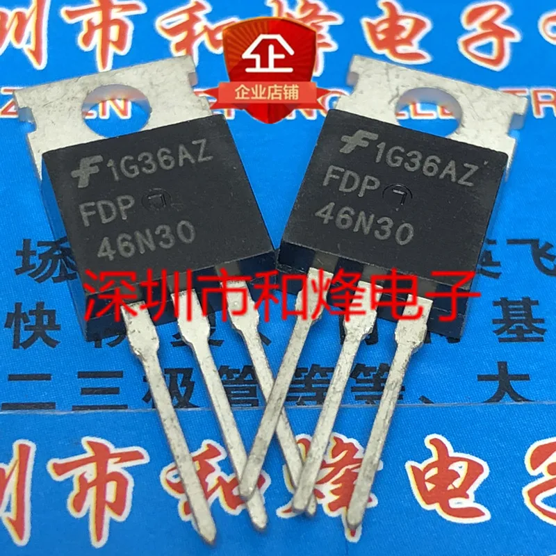 Original 4PCS/ FDP46N30  TO-220 300V 46A