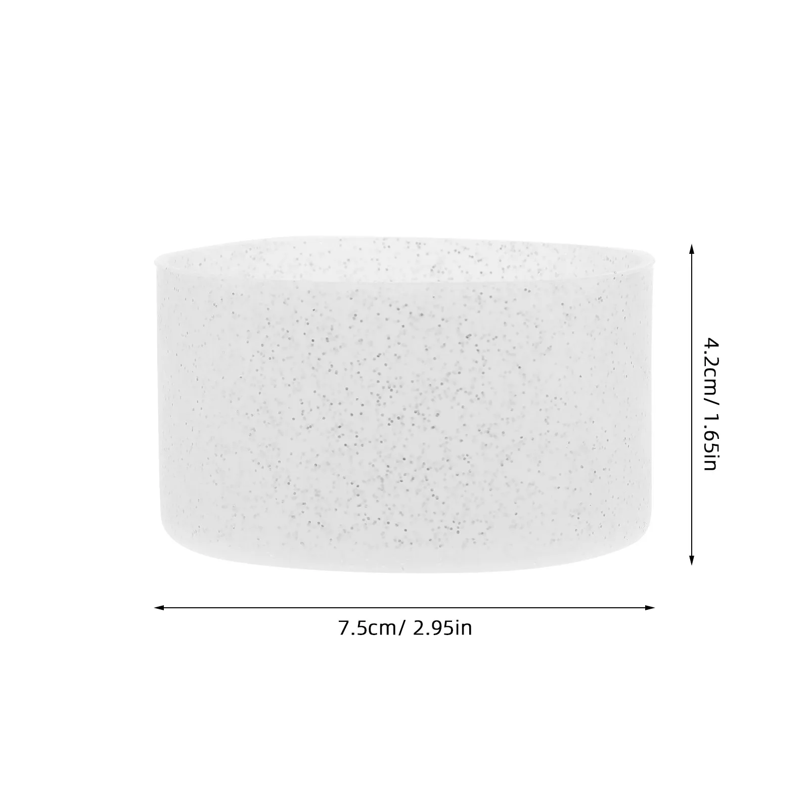 3Pcs Silicone Bottle Boots Reusable Non-Skid Bottom Cover for Water Bottle Cup Protector Heat Resistant Smooth Texture Home