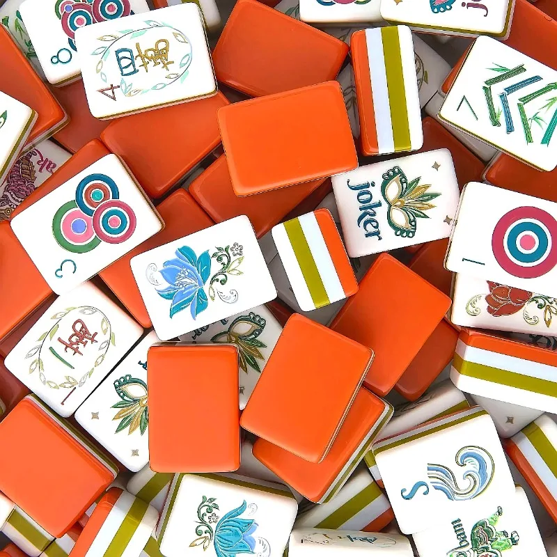 American Mahjong Tile Spot American Mahjong Acrylic Hand Painted American Hand Rub Mahjong