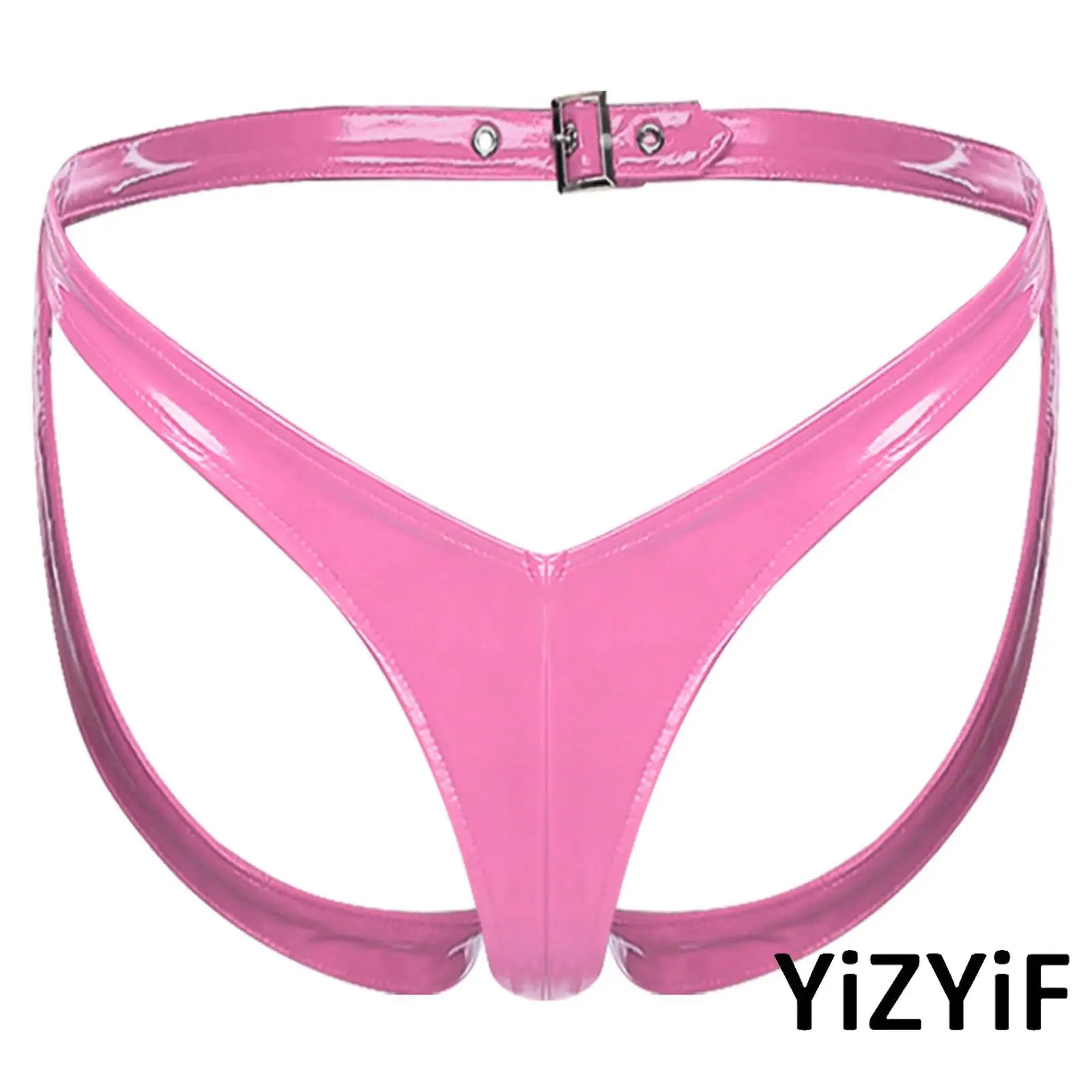 ملابس داخلية نسائية ذات مظهر رطب على شكل حرف V خصر مجوفة لعيد الحب ملابس داخلية مثيرة مفتوحة الظهر ملابس داخلية رفيعة بدون عرض