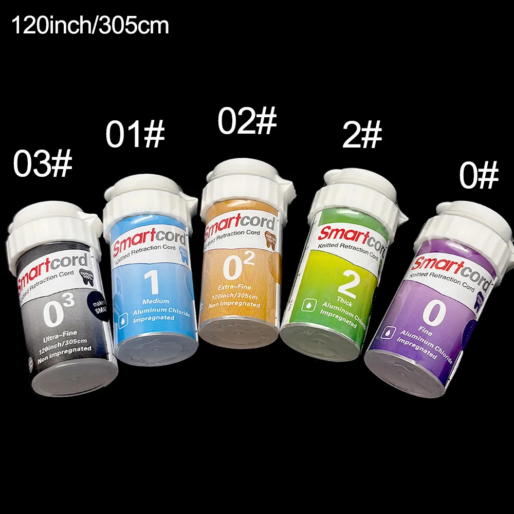 

High Quality Sterile Disposable Gingival Retraction Cord Knitted Cotton Dental Thread Material for Dentist Use in Clinics