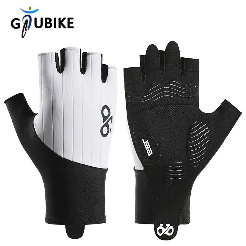 GTUBIKE Summer Bicycle Gloves Half Finger MTB Cycling Gloves for Men 3D Padded Anti-Slip Shock-Absorbing Biking Bike Accessories