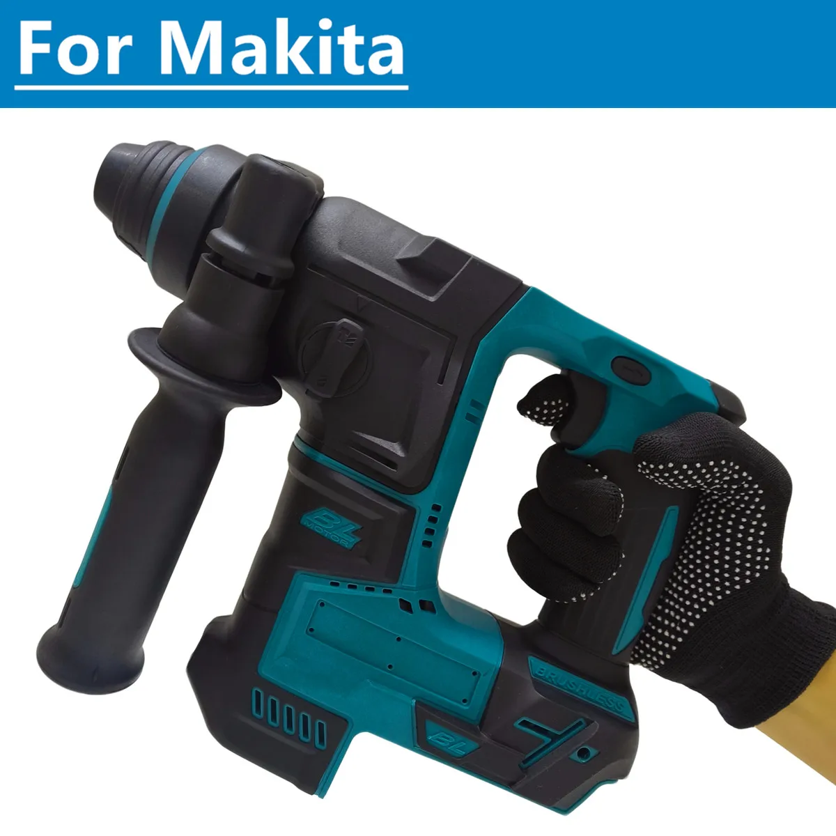 

Brushless Rotary Hammer Drill Cordless Electric Impact Hammers SDS Power Tools For Makita 18V Battery