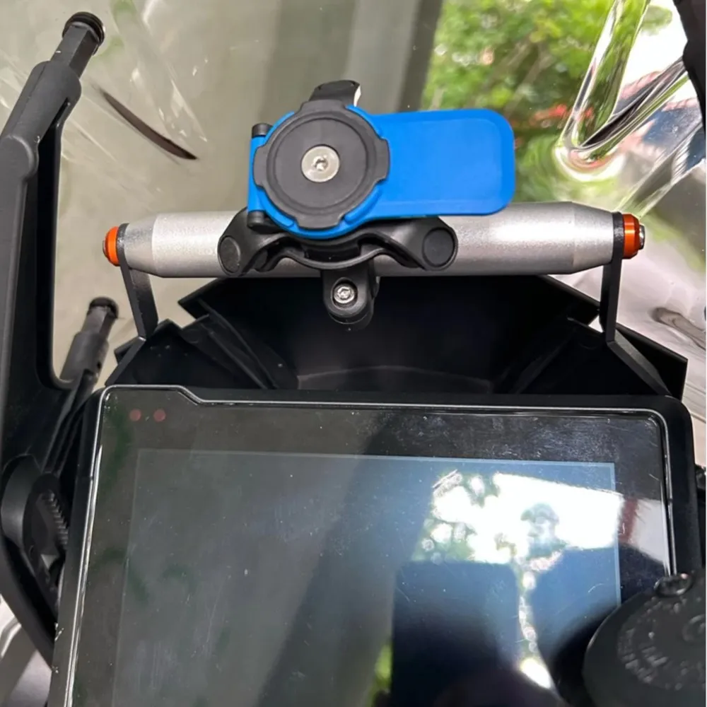 

For KTM 1290 SUPER ADV ADVENTURE S R 2021-2024 Motorcycle Accessories Phone Navigation GPS Mounting Adapter Above Instruments