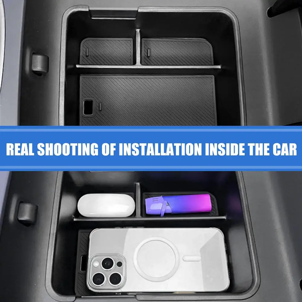 

Luxury Car Armrest Storage Box For 2025 Leapmotor B10 Organizer Central Console Storage Box Container Tray Interior Accesso T8Y5