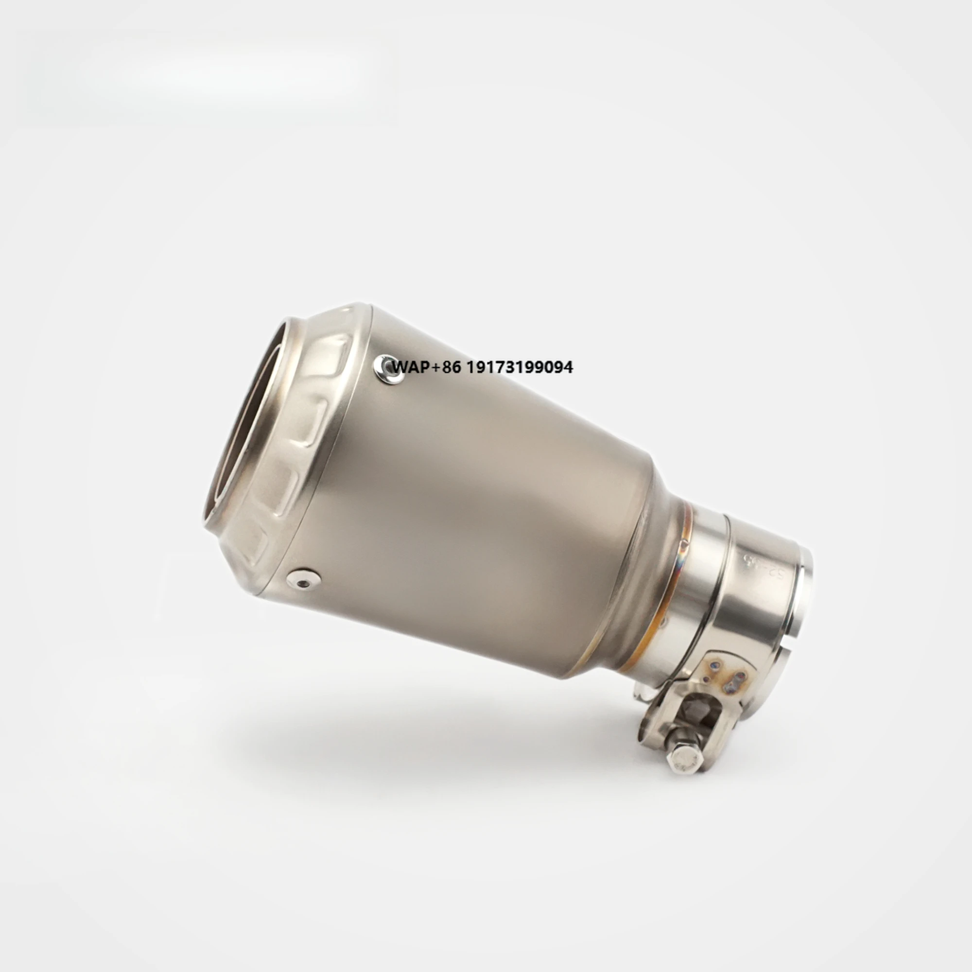 Z900 Fit 2017-2025 Matte Texture Silvery Titanium Alloy Motorcycle  Crown-style Motorcycle Full Exhaust System  OEM