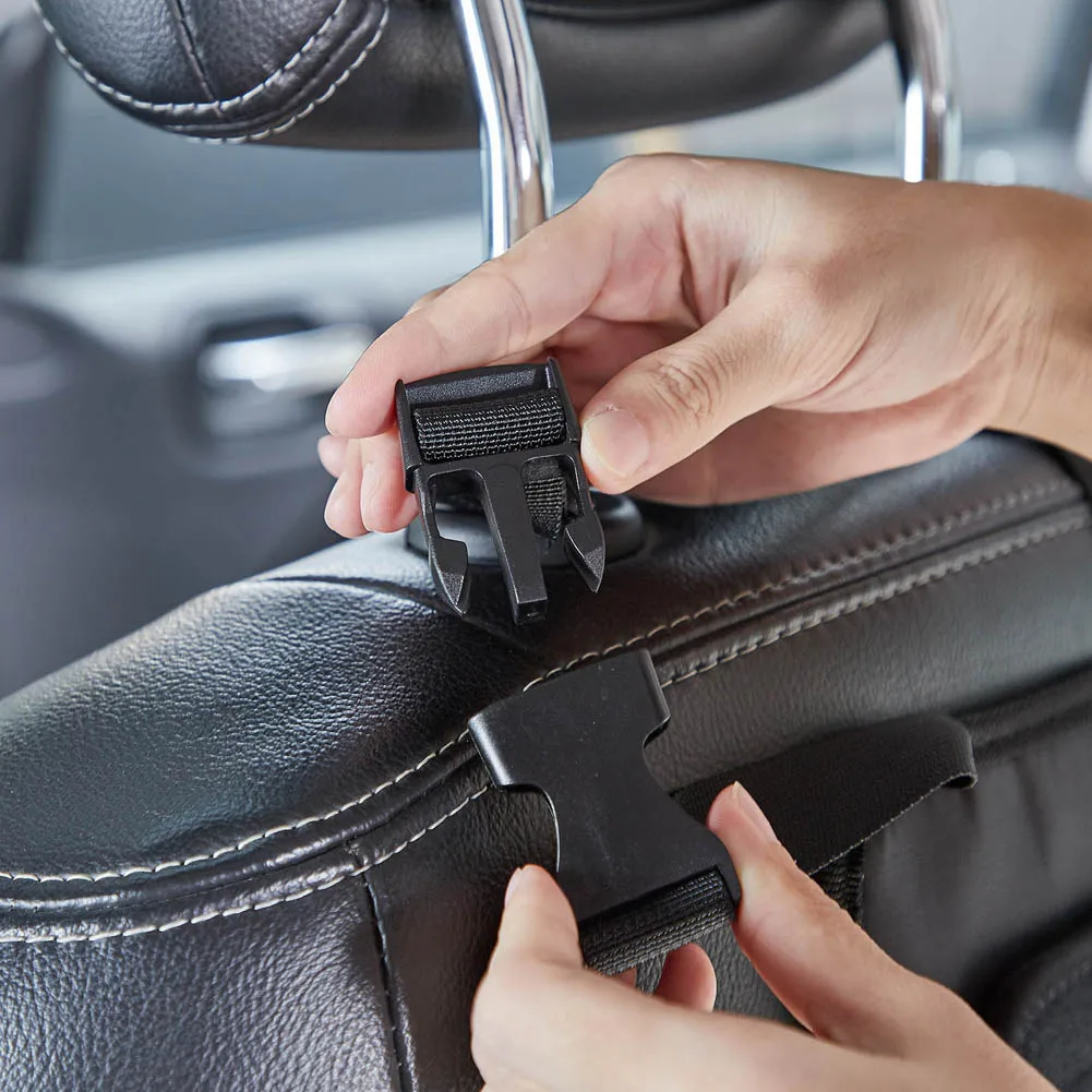 Portacanna da pesca per sedile posteriore per auto da 2 pezzi