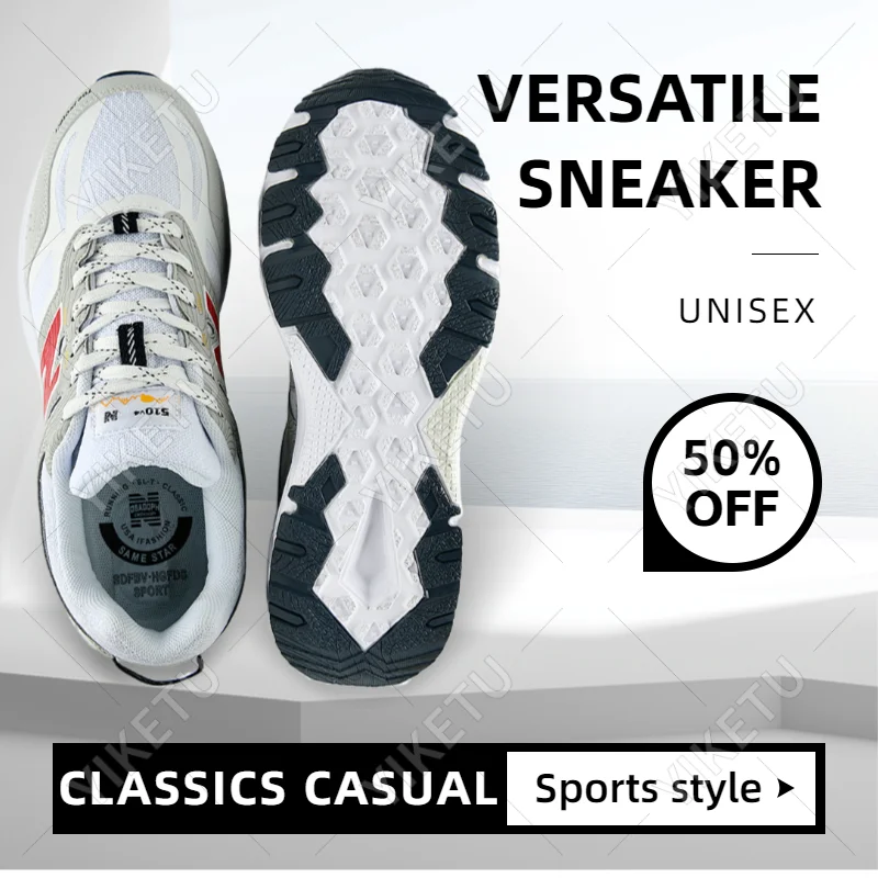 

510 Women Classics Retro Casual Sneakers MD sole Soft Cushioning Unisex Sports Shoes New Men Walking shoes Outdoor Running Shoes