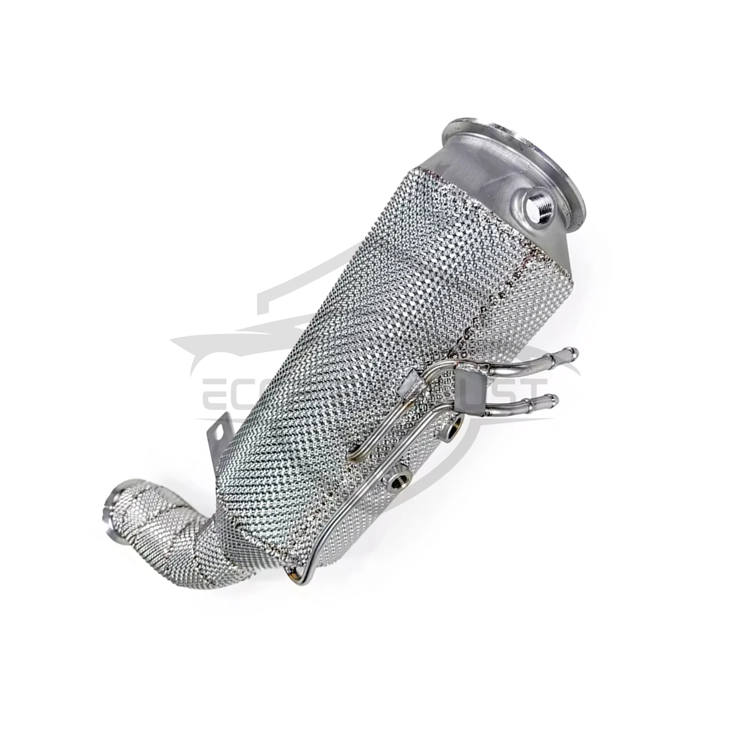 

Premium Stainless Steel Downpipe with Heat Shield for Audi A5 2.0T quattro B9.5 Enhanced Flow Performance