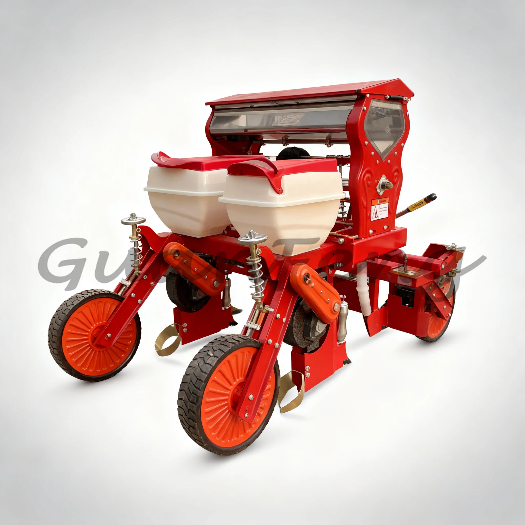 4-Row Mini Agricultural No-Till Seeder, Tractor Mounted Precision Planter for Corn, Soybean & Sorghum Sowing