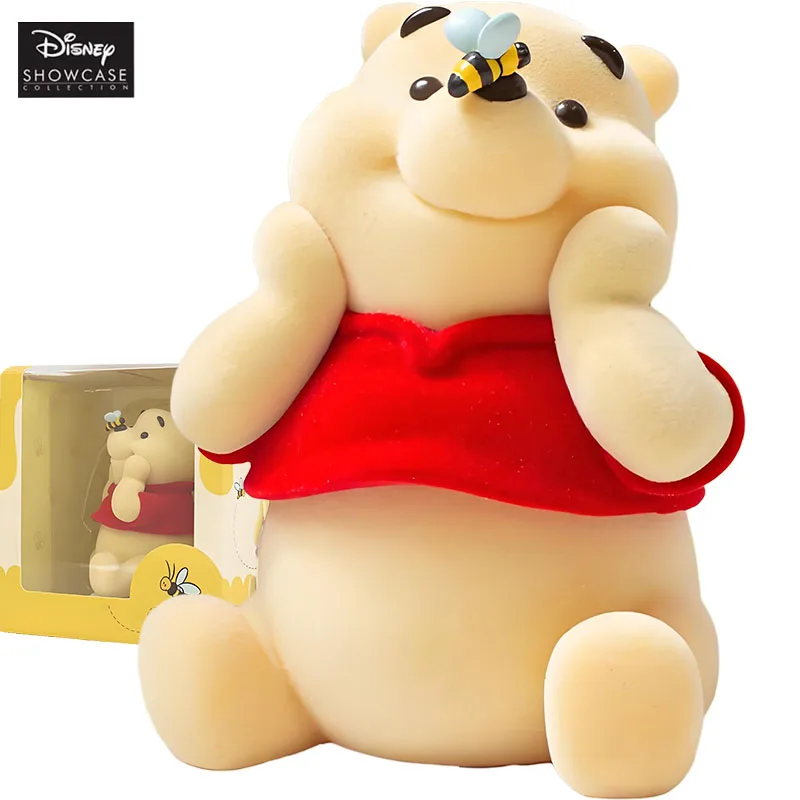 

Оригинальный гаражный комплект Disney, Винни-Пух, Винни-Пух, медовая милая аниме-фигурки, игрушки для мальчиков, подарочная модель