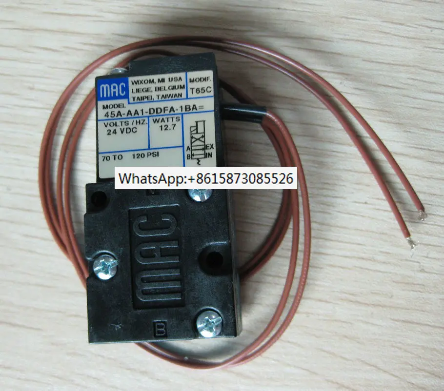 

45A-AA1-DDFA-1BA T65C Solenoid Valve 100% New Original