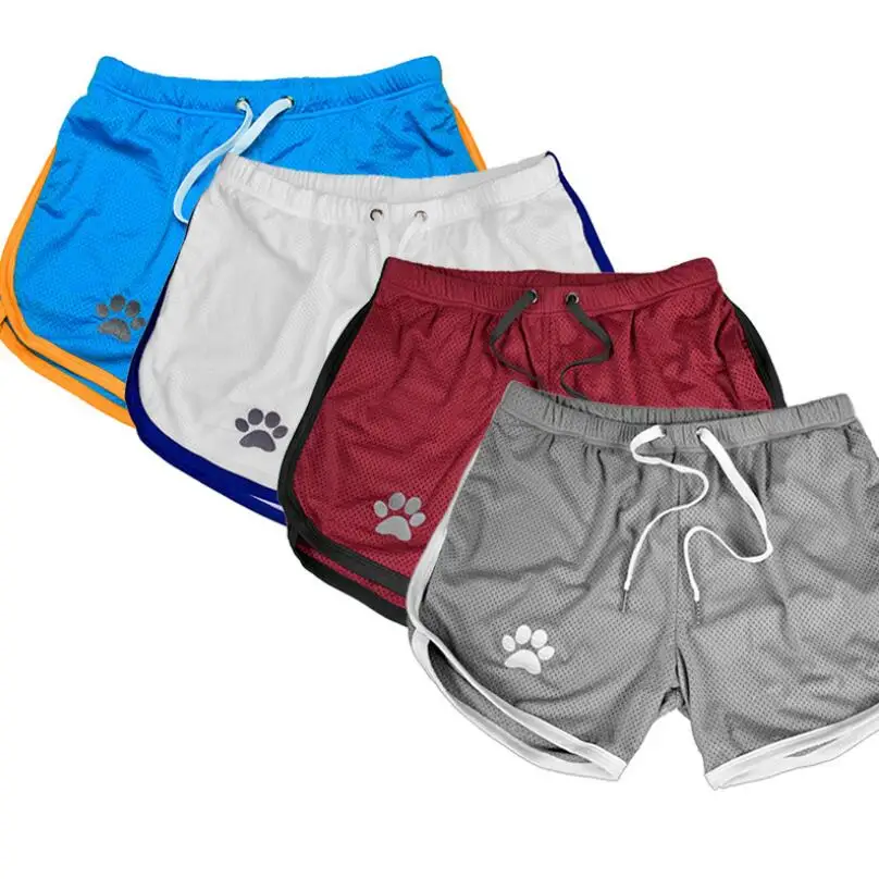 GITF-Short de sport en maille respirante pour homme, survêtement de fitness, de musculation, de course, de jogging, d\'entraînement, cool, été, 2019