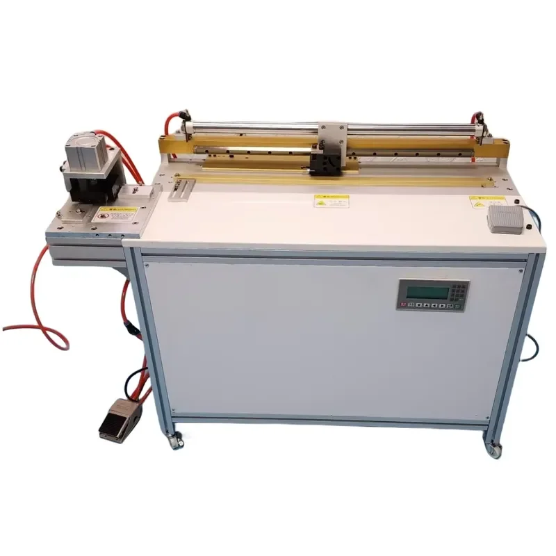 700 Automatic Pneumatic V Groove Cutting Machine Slotting Grey Cardboard V Slots Grooving Machine