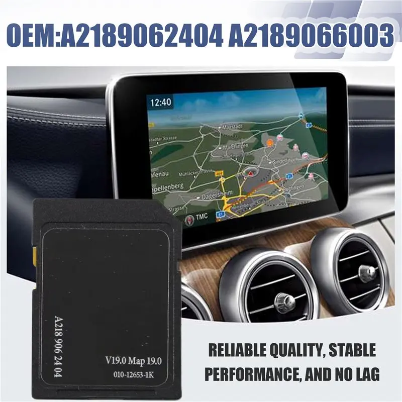 V19 SD Card Navigation For Mercedes Benz A B CLA GLA C Class A218 UK & EU Map Update 2023 A2189062404 A2189066003