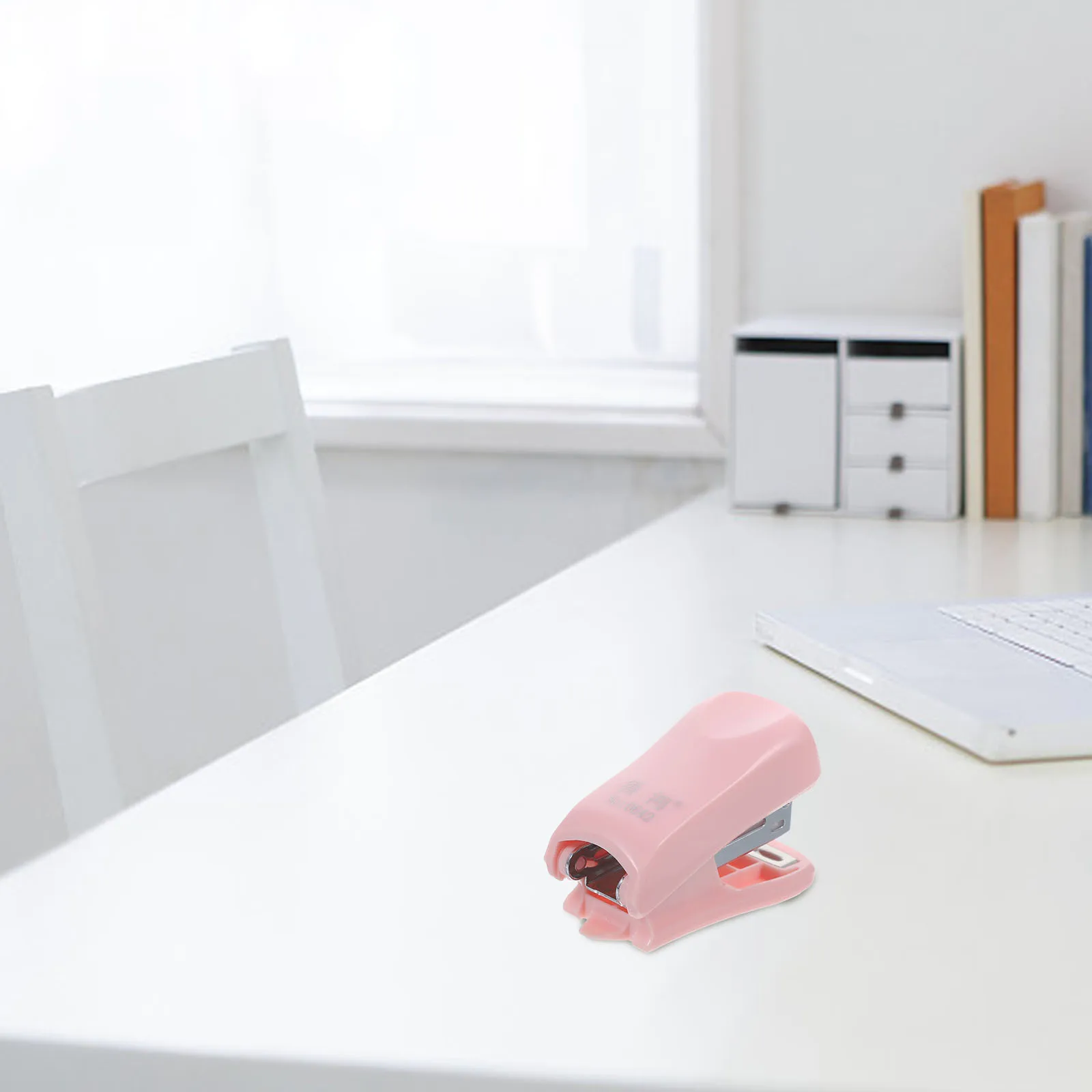 

1 Set Mini Small Compact Handheld Metal For Office Classroom High Durability Desktop Stapler Bulk Book Stapling Heavy Duty Hand