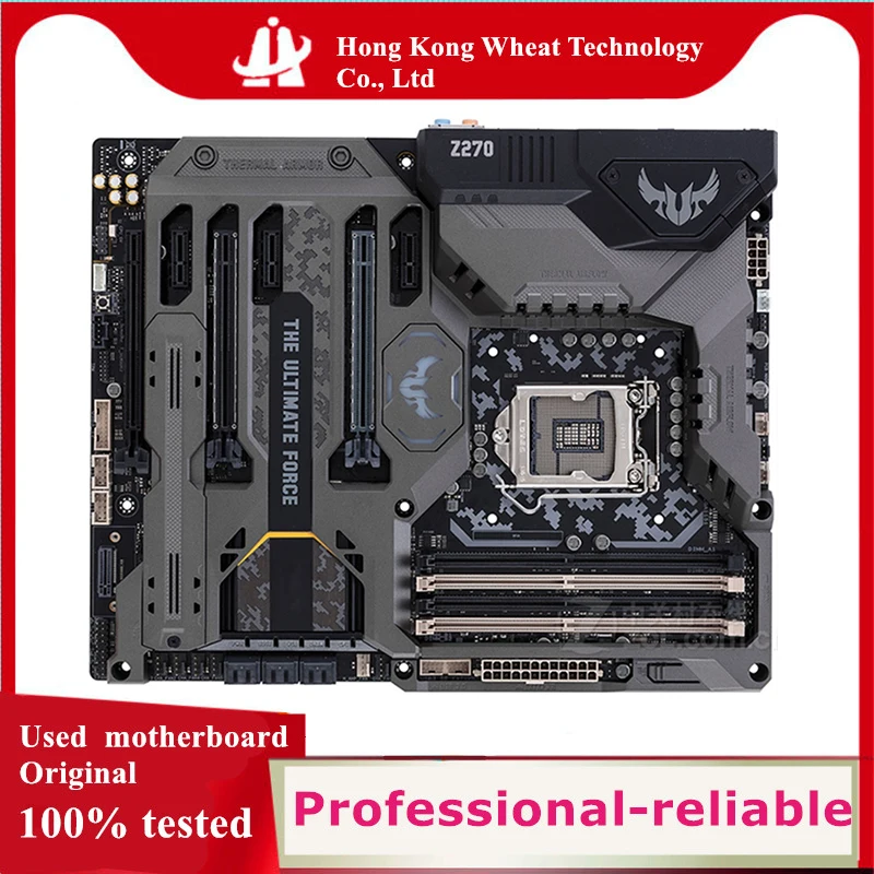 Used Z270 TUF Z270 MARK 1 motherboard original For Intel LGA 1151 LGA1151 DDR4 64GB USB2.0 USB3.0 SATA3 Desktop Mainboard