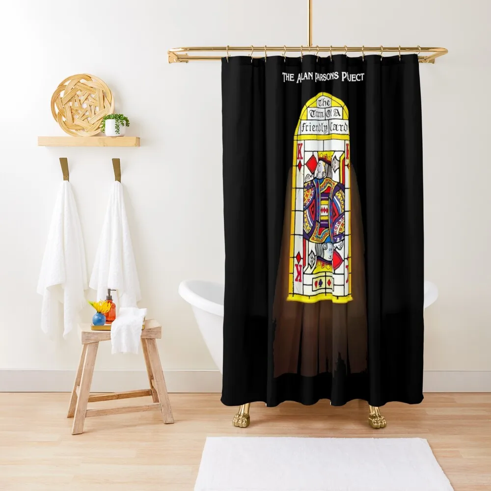 

The Alan Parsons Project The Turn of a Friendly Card Shower Curtain Toilet Accessories Bathroom Bathroom Shower Curtain