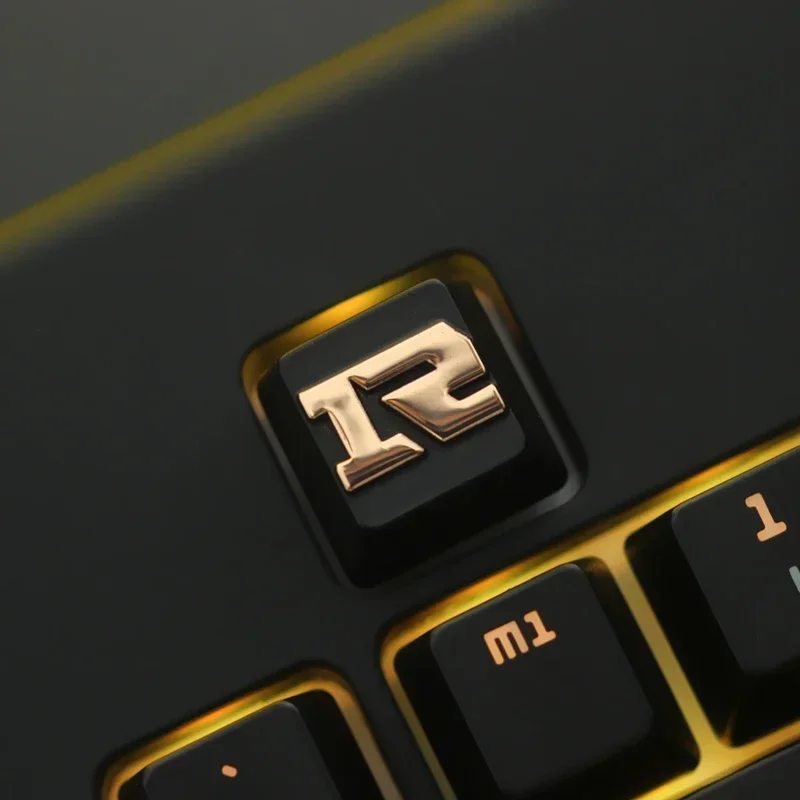 Artisan Keycap RNG Team Game Peripherals Metal Key Caps Mechanical Keyboard Caps Personalized Pc Accessories Gift Korean Keycaps