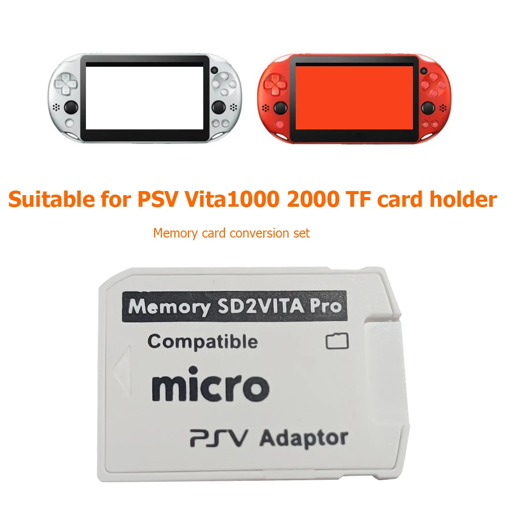 SD2VITA 6.0 Memory Card Adapter for PlayStation Vita PSV 1000 2000 3.65 System