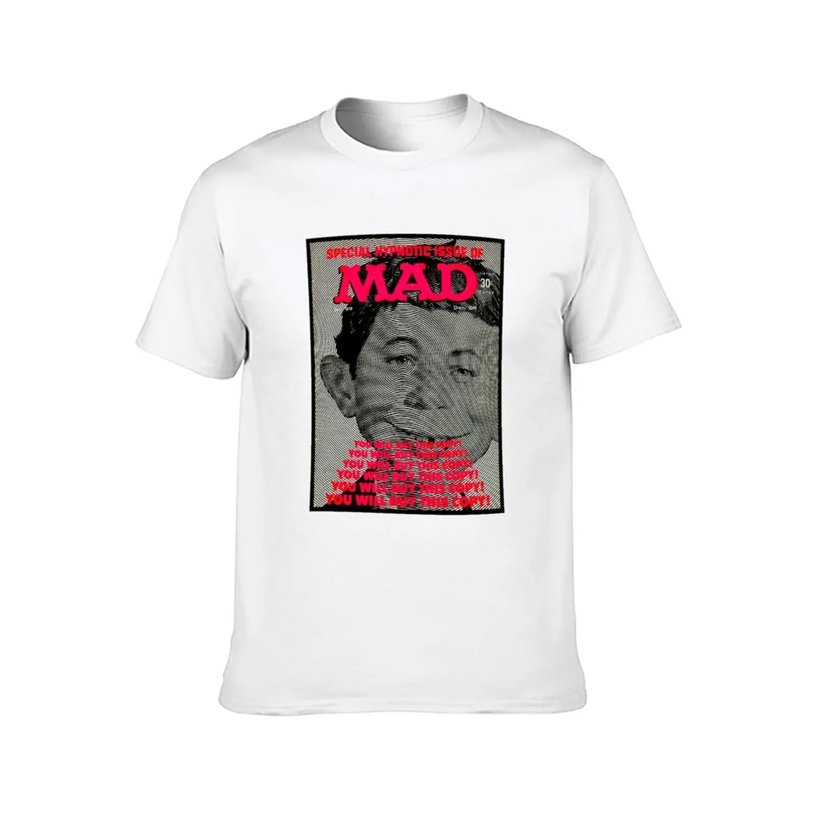 مرة أخرى، غطاء مجلة كلاسيكي كلاسيكي كلاسيكي من MAD! تي شيرت تي شيرت للرجال جرافيك عتيق تي شيرت مصمم تي شيرت