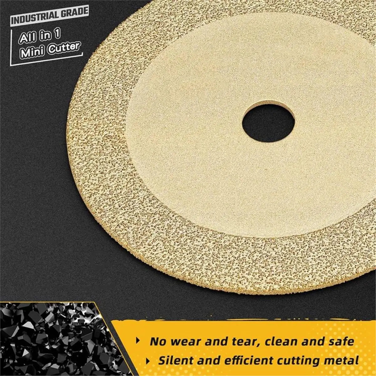 Utility Design Cutting Wheel 2 Inch Die Grinder Cut Off Wheel for Metal & Stainless Steel, Nuts, Bolts, Screws